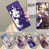 Anime Genshin Impact Fischl miękkie etui na telefon do Samsung Galaxy note 10 pro S26 Ultra S23 S24 FE S25 S21 S22 PLUS odporne na wstrząsy Pokrowiec