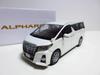 Toyota New Alphard Early ALPHARD Farbmuster Nicht zum Verkauf Minicar Luxus Weiß Perlmutt Kristallglanz 1/30