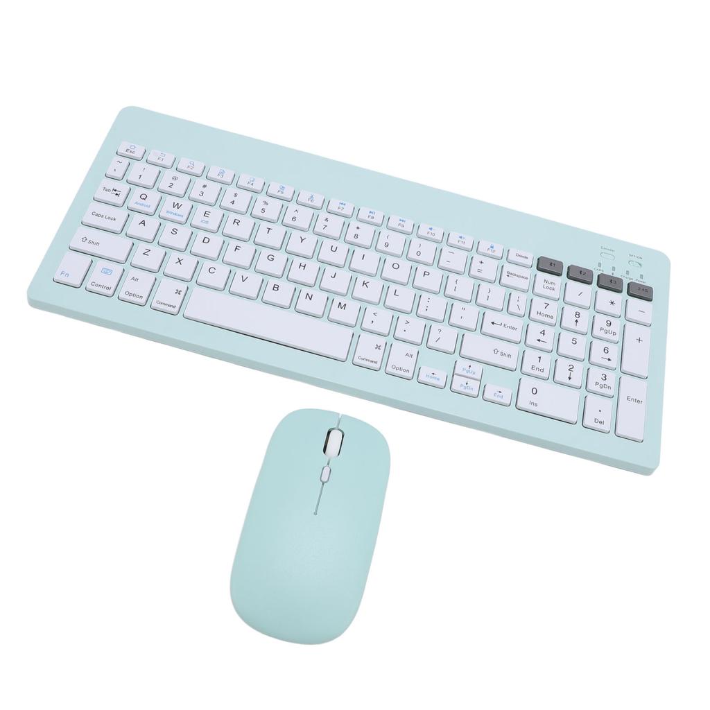 Bezdrátová sada klávesnice a myši 4 kanály Dva režimy Dobíjecí Bluetooth sada klávesnice a myši