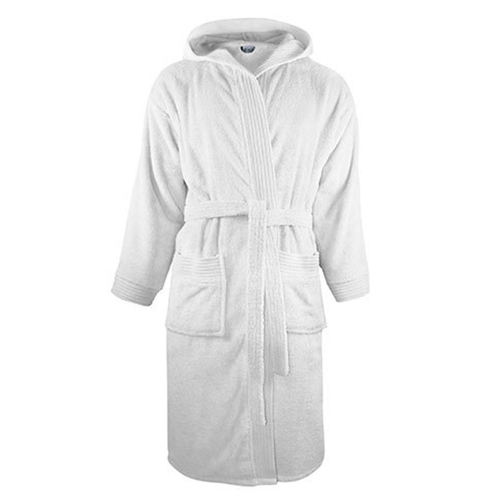 The One Towelling Unisex Adult Hooded Dressing Gown