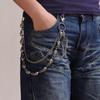 Unisex Skull Waist Chain - Trendy Hip Hop Style Accessory
