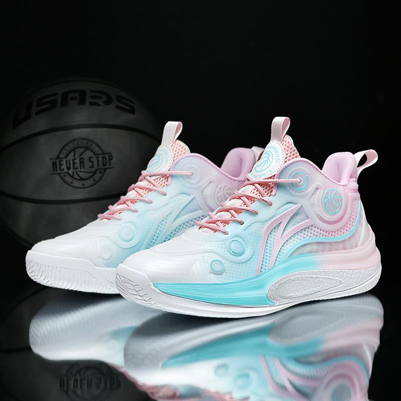 Training Basketball Shoes Youth Casual Sneakers Student Competition Sneakers Fashion Luminous Running Shoes