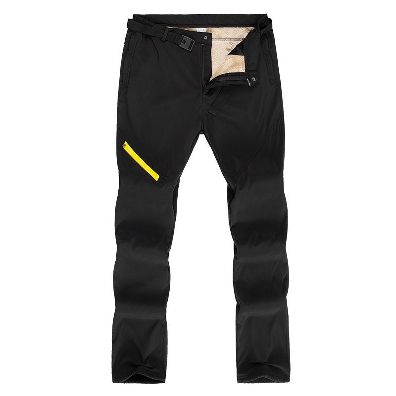 Unisex Softshell Waterproof Fleece Climbing Pants for Autumn/Winter