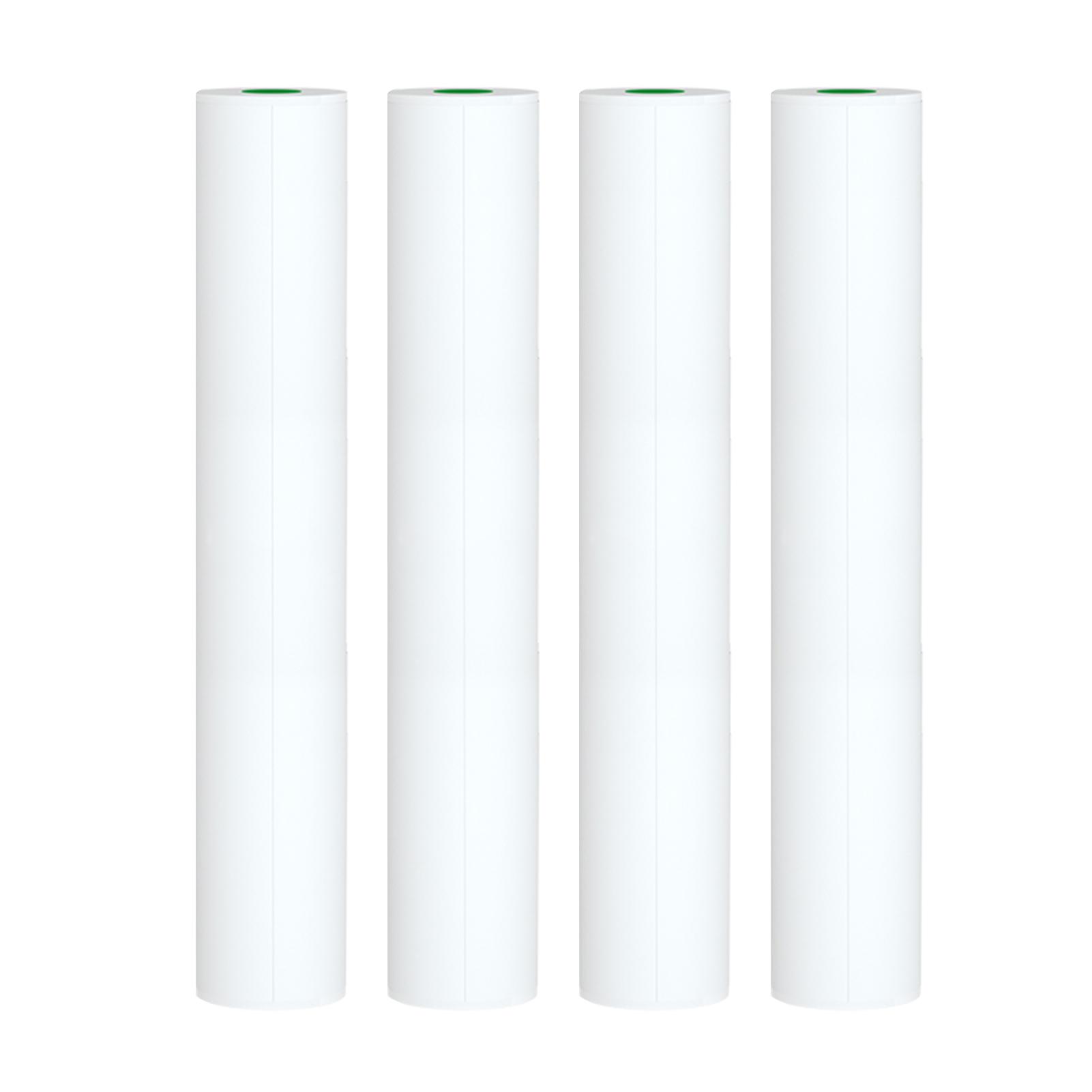 

10 Rolls A4 Thermal Paper Quick drying Printing Paper Oil Proof Anti friction Support Flat Function 210x30mm 25 Sheets