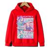 KPOP Devil Hunter Boy Girl Hoodie Street Sports Casual Trendy Harajuku Cartoon Children Autumn Winter Sweatshirt Clothing Top