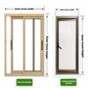 Self-adhesive Window Screen Curtains Anti Mosquito Insect Prevention Mesh Reusable Fully Wrapped Invisible Mesh Household Goods