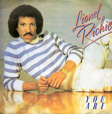 7-Zoll-Schallplatte LIONEL RICHIE You Are TMG1290 Motown 1982 UK SoulFunk Gebraucht