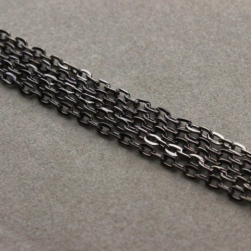 

10m/lot Chains Bulk Chains Necklace Chains Link Chains For Jewelry Making DIY Supplies Bulk Jewelry Findings Handmade Supplies 2x3mm