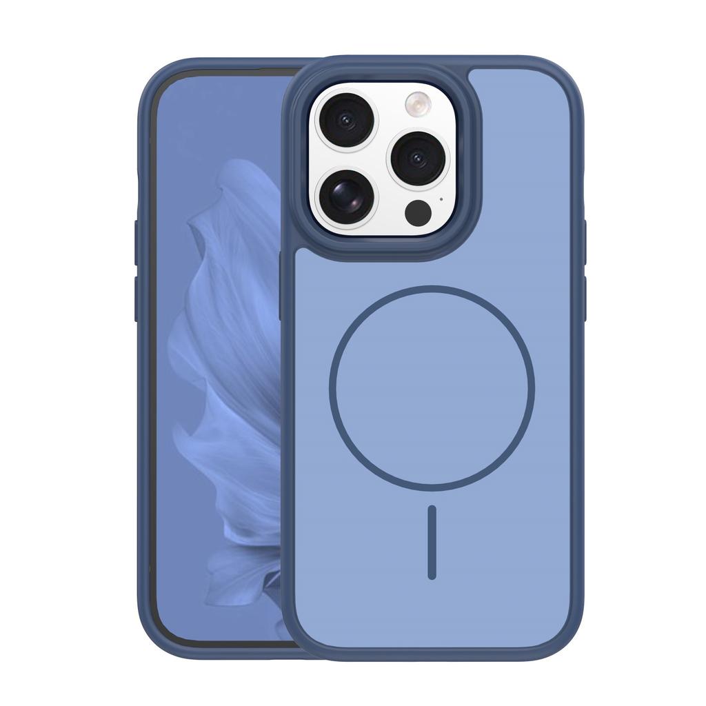 Nakładka Frame Thin Mag Do Iphone 14 Pro 6,1" Ciemnoniebieska