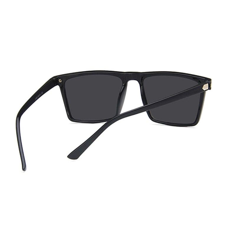 Oversized Square Sunglasses For Male Vintage Flat Top Sun Spectacles Fashion Female's Sunglass Luxury Designer Tom Eye Spectacles