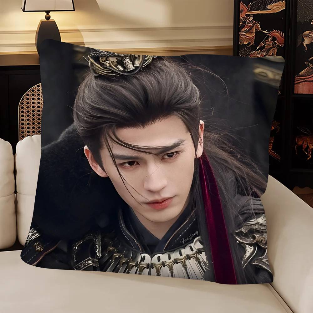 Actor ZhangLingHe Pillow Case Fashion Square Pillowcase Bedroom Sofa Room Ins Decoration Leisure