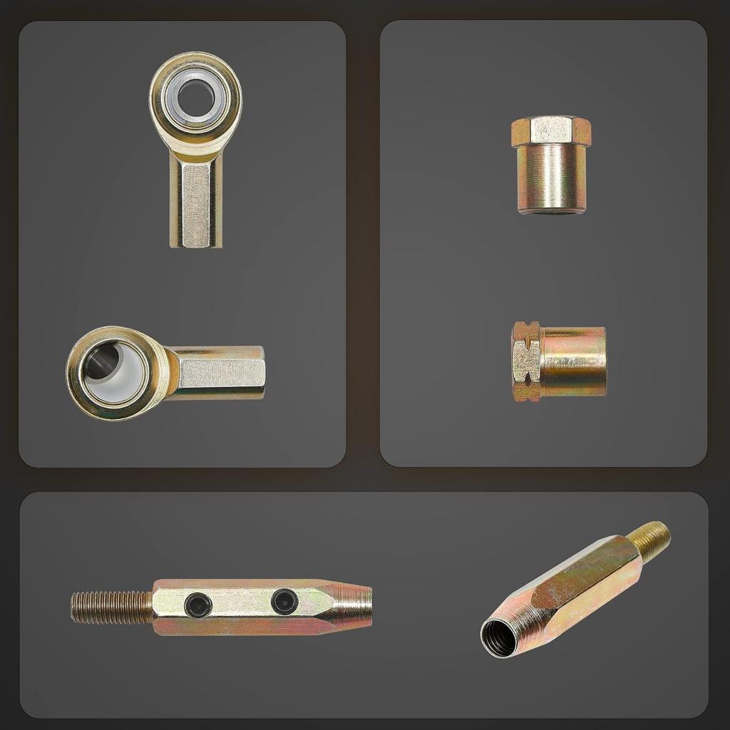 Transmission Column Shift Linkage Kit Compatible With GM TH-200, 200-4R, TH-350, TH-400, 4L60, 4L60E, 4L80E & 700-R4 Transmission