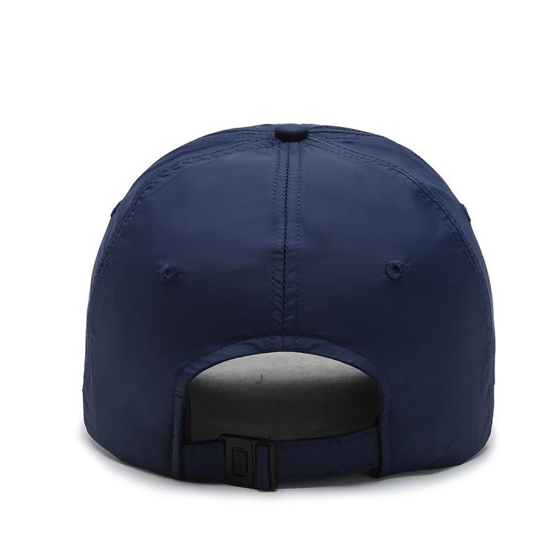 Quick Dry PVC Sports Hat Unisex Trendy Spring Summer Cap Sun Hat Baseball Cap Casual Versatile Outdoor Running