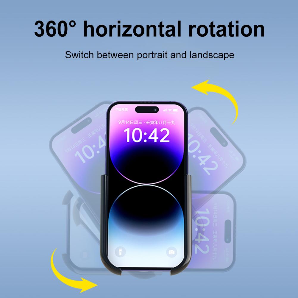 Bicycle Phone Mount Stand Aluminum Alloy Motorcycle Mobile Phone Mount Bicycle Navigation Phone Bracket for 4.2-7.5 Inch Phone