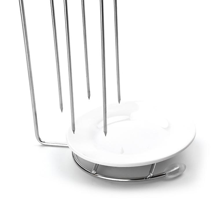 Kebab Skewer Display Rack: Creative Barbecue Needle Stand for Lamb and Meat Roasting