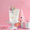 Unicorn Party Pattern Snacks Popcorn Packaging Paper Box Props Decoration