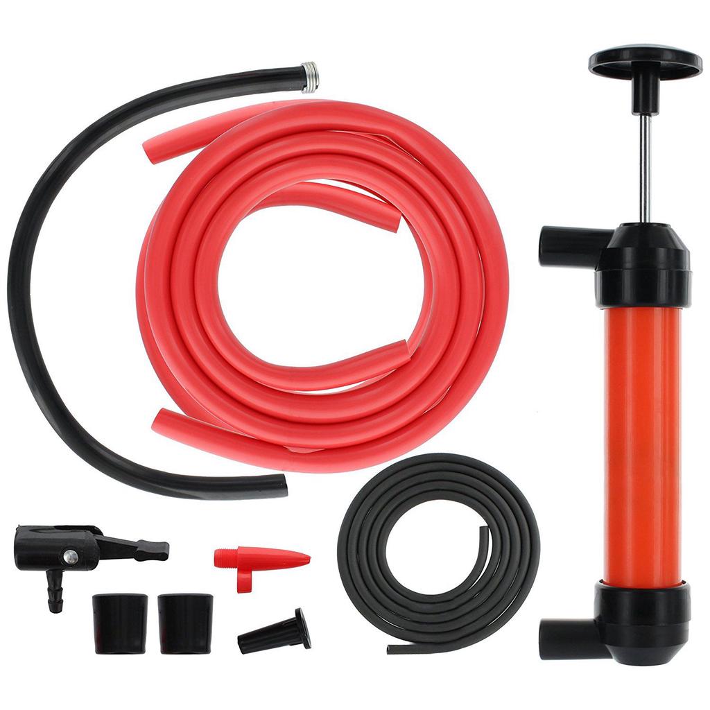 2 Sets Benzin Siphon Schlauch Kraftstoff Transfer Pumpe mit 2 Schl/äuchen Gas///Öl//Wasser//Kraftstoff Transfer Siphon Pumpe