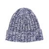Cherunduo Classic Cashmere Wool Patterned Turn-up Beanie