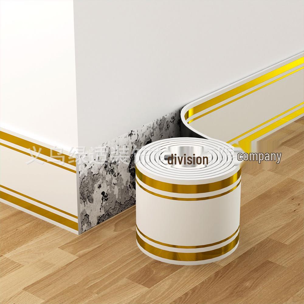 Marmoroptik Selbstklebende Fliesen-Sockelleiste & Wandaufkleber