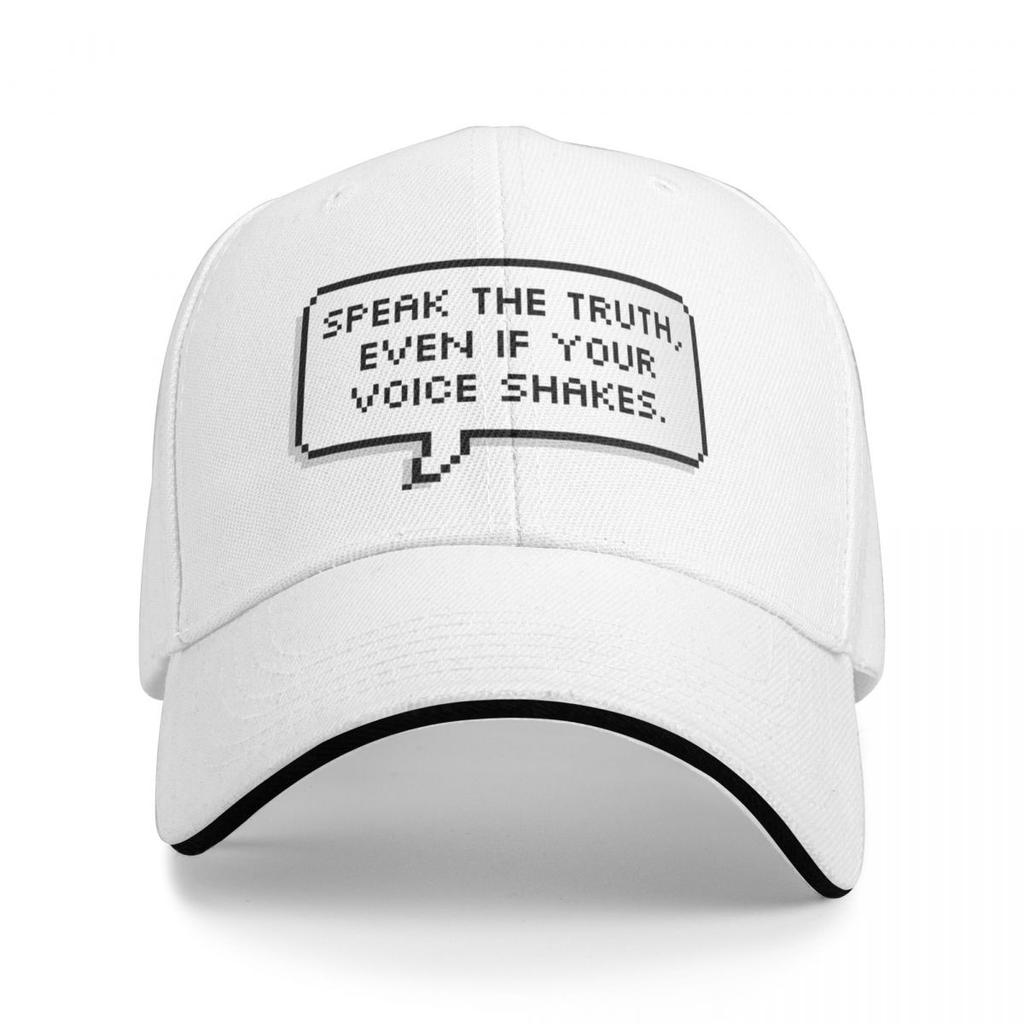Speak the truth even if your voice shakes Baseball Cap Sports  Icon Golf Women Mens