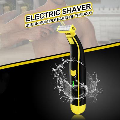 Rasoir électrique pour hommes, lame double face, étanche, rechargeable, mini rasoir de voyage, tondeuse à barbe portable, outil de suppression de cheveux, cadeau pour père et petit ami