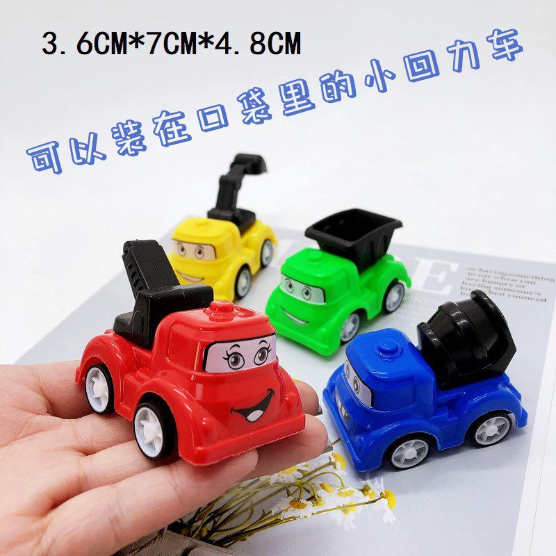 Mini Pull-Back Fire Truck Toy for Kids - Popular Street Vendor Gift