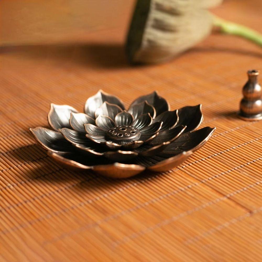 2/3 Layer Incense Burner 6 Holes Incense Burning Tray Lotus Aromatherapy Stand  Aromatherapy Use