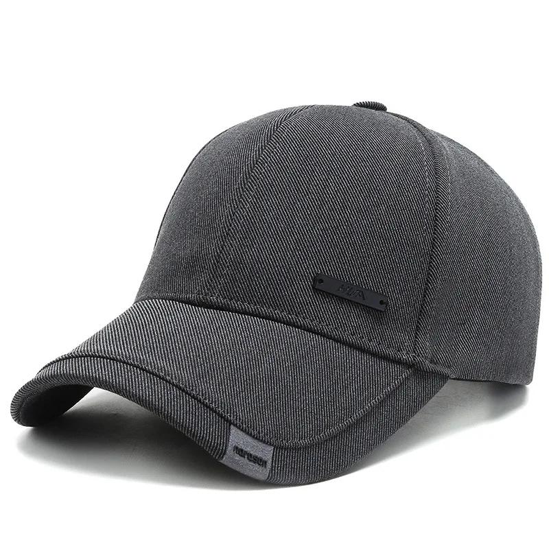 Baseballkappen für Männer mittleren Alters und ältere Männer - Sonnenschutz und Schutz Minimalistisch Lässig Verstellbar Frühling und Sommer