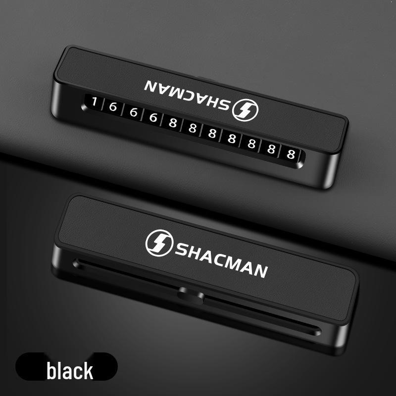 

Shaanqi Delong M3000 Temporary Parking Number Plate for X3000/L3000