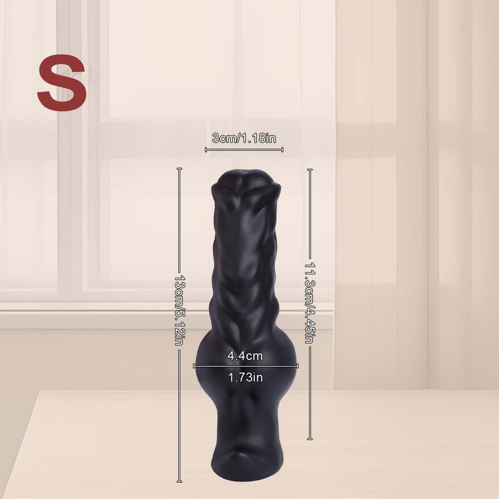 Liquid Silicone Irregular Anal Plug Adult Sex Toy Oversized Irregular Anal Expansion Penis Female Anal Masturbator