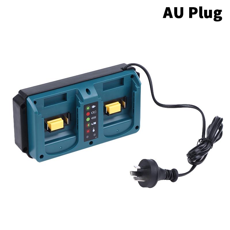 For Makita 18-20V Lithium Battery Rechargeable Portable Mini Dual Ports Charger Bl1860B Bl1850B Bl1830 Bl1840B Bl1860 L1845