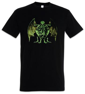 Cthulhu XVII Herren T-Shirt Call Horror Arkham H. P.. Lovecraft Miskatonic R'LYEH