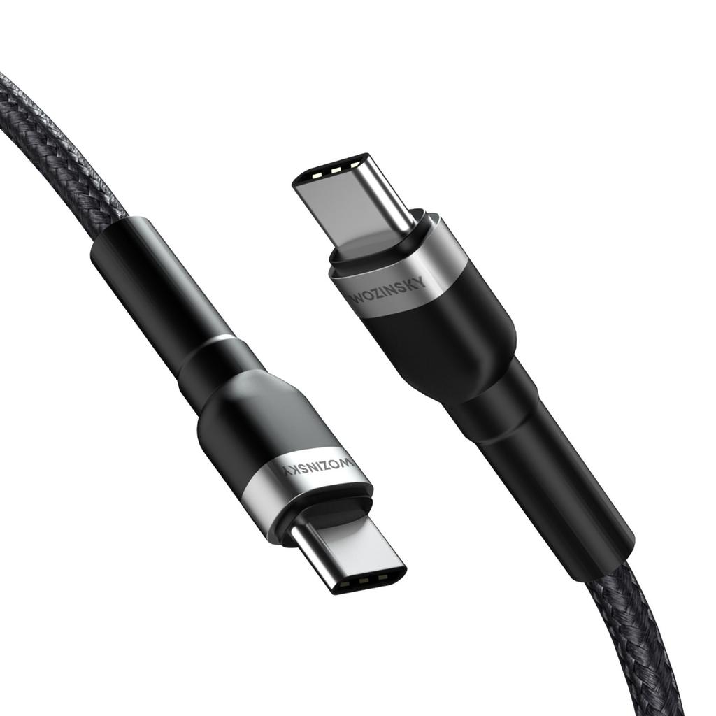 Wozinsky USB-C to USB-C PD 65W Cable 2m - Black