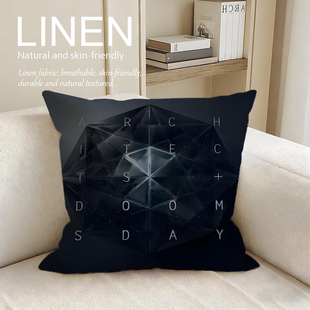 Music Architects Cushion Cover Pillowcase Set Pcs X X Breathable Washable Sofa Cushion Cover