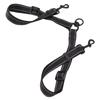 2 Dog Leash Black Nylon 360 Degree Swivel Reflective Dual Dog Walking Leash for Dog Outdoor Activity