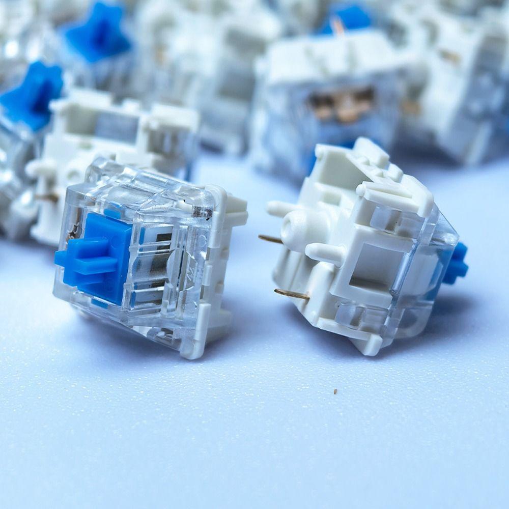 20 Stück Staubdichte Tastenschalter Kunststoff-Tastenschalter Neue mechanische Tastenschalter Gaming
