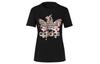Adidas Originals Trefoil Big Logo Loose Crew Neck Short Sleeve T-Shirt Women's Black H20460