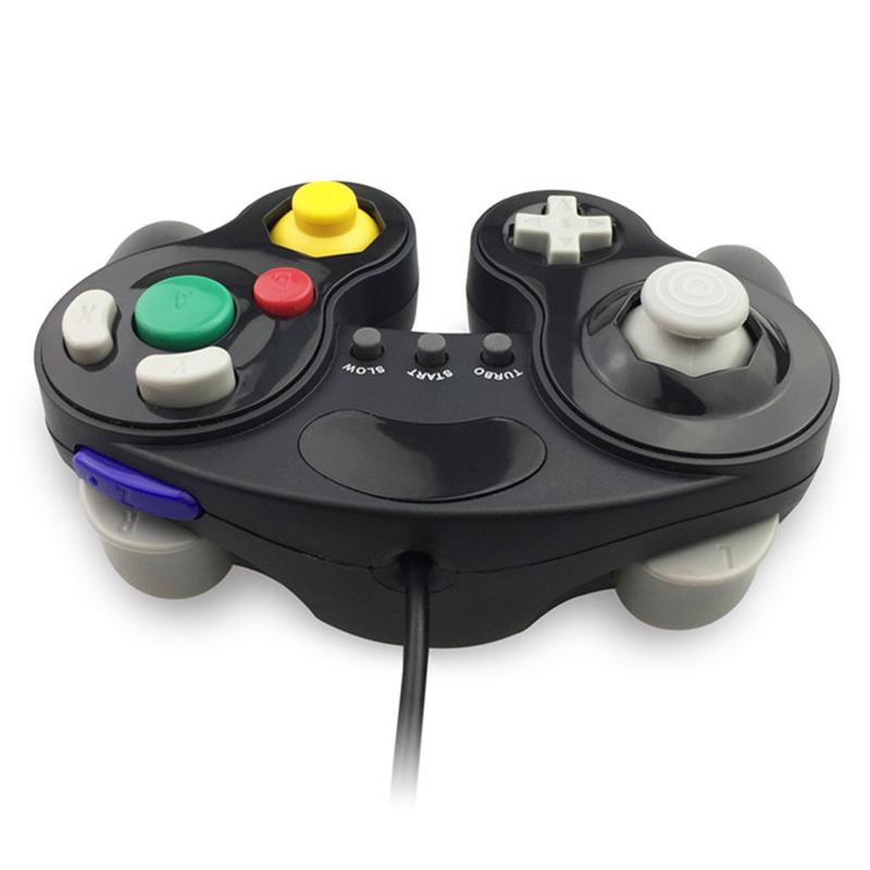 Wired Game Controller Joystick Gamepad For Game Cube Wii NGC Console