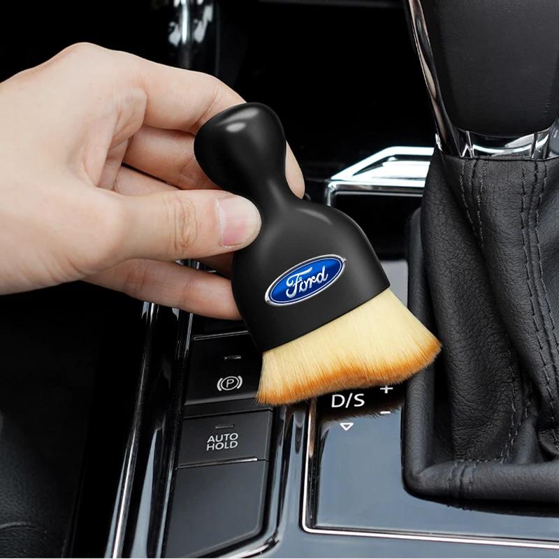 Car Interior Cleaning Brush Crevice Dust Detailing Tools For Ford Mustang BA Shelby SYNus King GTX1 Ka Fusion Focus F150 Transit