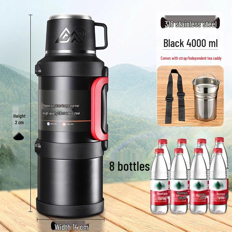 Thermos 316 Stainless Steel Travel Kettle with Large Capacity