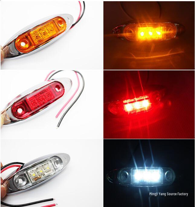 3LED Truck Marker & Signal Light | Trailer & RV Side Light