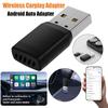 Wired To Wireless Carplay & Android Auto Smart Mini Adapter Box USB Plug and Play for OEM Wired CarPlay Android Auto Car Systems