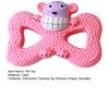 Squeaky Monkey Dog Toy Latex Monkey Shape Puppy Chew Toy Interactive Dog Teething Toy for Aggressive Chewers Teeth Cleaning Tug-of-War