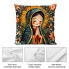 Our Lady of Guadalupe Cushion Cover Soft Plush Fabric DoubleSided Printed Cushion Covers for All Seasons Modern Home Decor