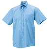Russell Collection Mens Short Sleeve Ultimate Non-Iron Shirt