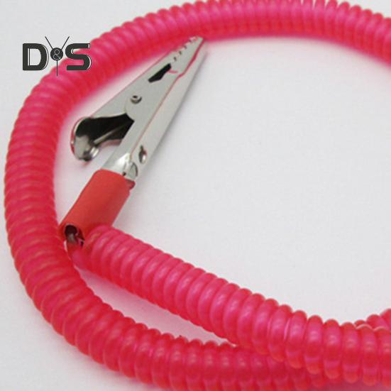 Dental Bib Clip Napkin Holder Reusable Kids Adults Elderly Colorful Elastic Spring Double-end Metal Clip Dentist Bib Holder Neck Strap