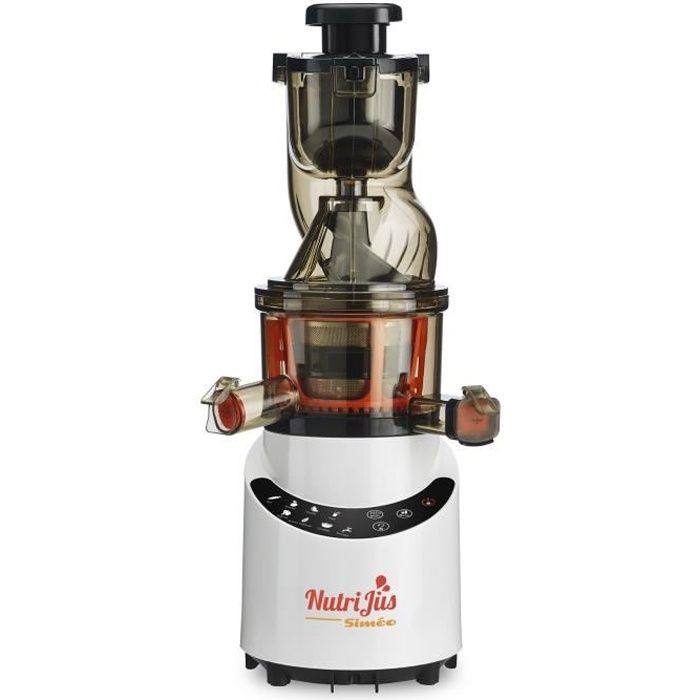 Vertikální odšťavňovač SIMEO PJ552 - Bílý - 200W - 8 automatických programů