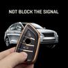 TPU Golden Edge Style Car Key Case Cover Shell Fob For BMW X3 X5 X6 F30 F34 F10 F20 G20 G30 G01 G02 G05 F15 F16 1 3 5 7 Series