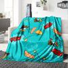 1pc Phineas and Ferb2 Blanket, Gift, for Men and Women, Soft Blanket, Good for Sofa Bed Couch Travel, Lightweight Flannel Blanket
