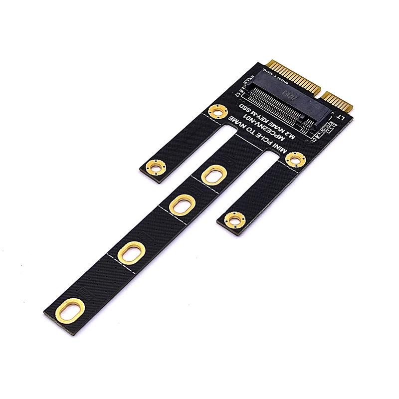 MPCI-E to Key-M M.2 NVMe Adapter Card with WiFi Interface